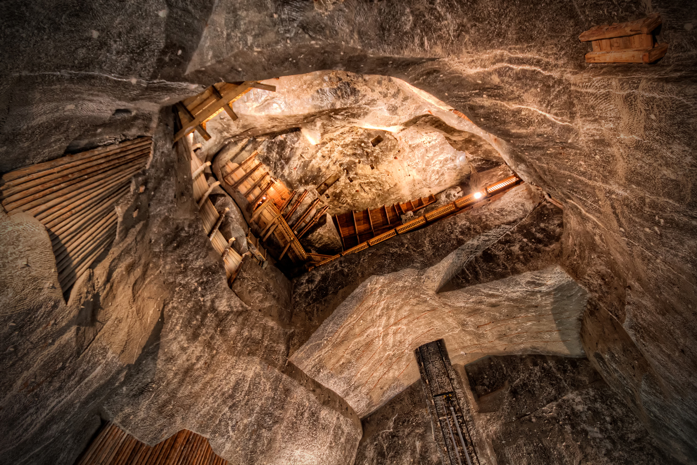 The Galery in Wieliczka Salt Mine
